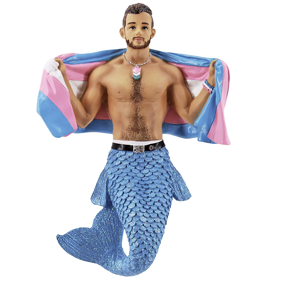 クリスマス man Authentic December Diamonds Ornaments — Retired Mermen — Trans Man